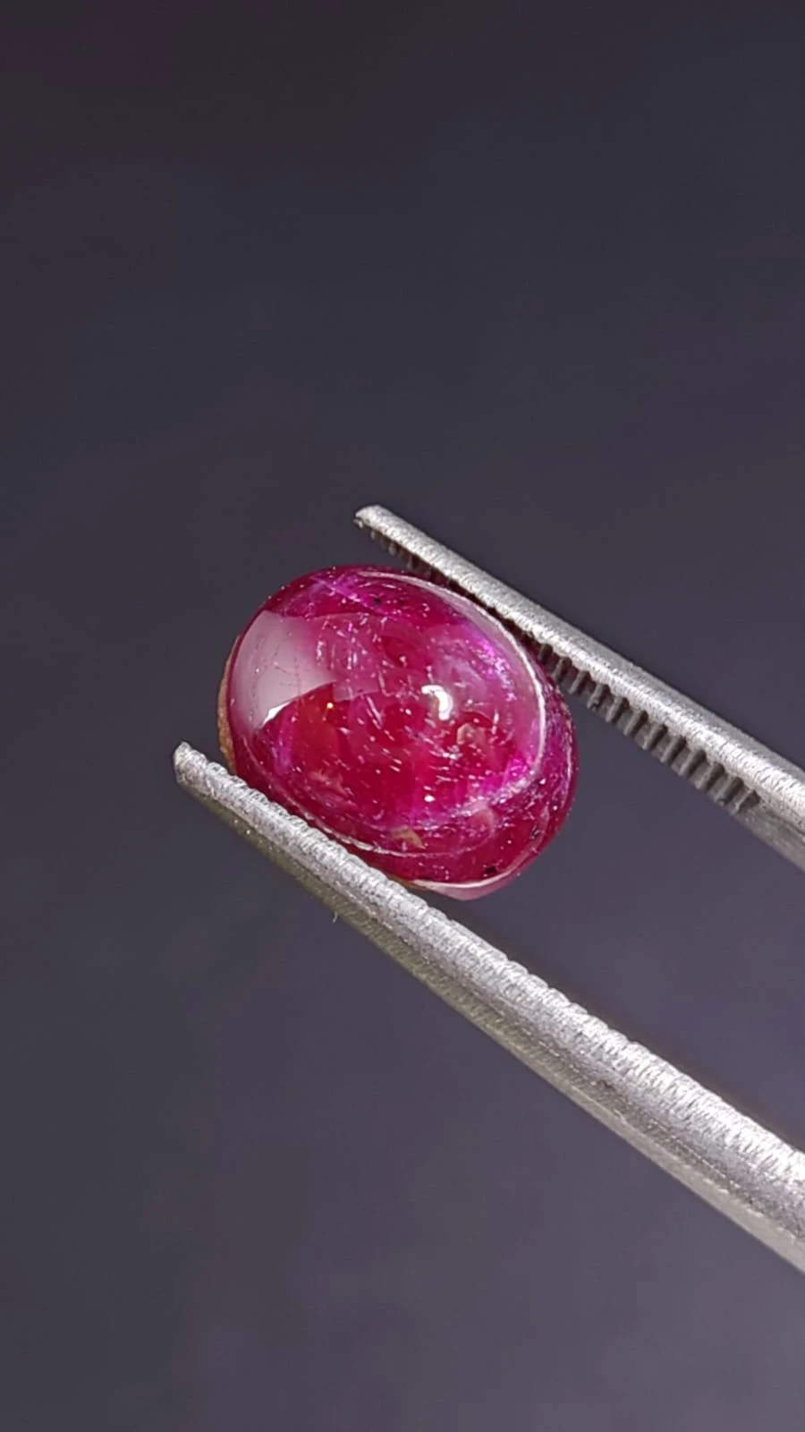 3.77ct Natural Ruby From Kashmir — view 6